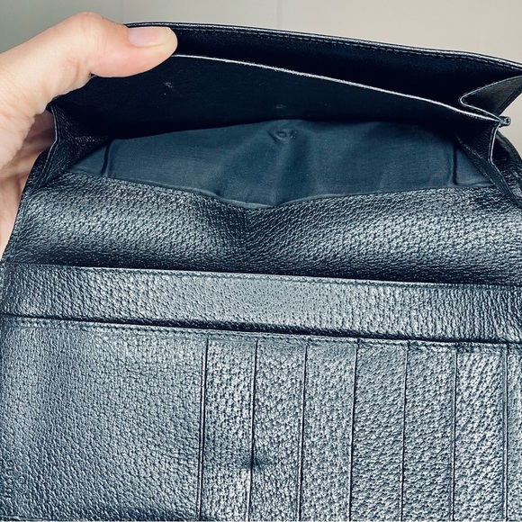 Gucci Black Vintage Long Wallet - Picture 5 of 14